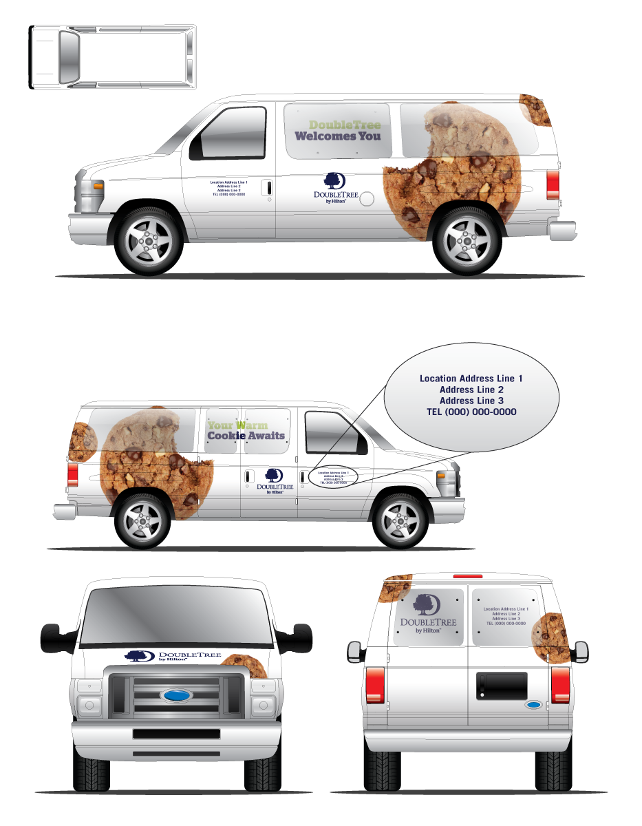 Ford E350 DoubleTree Wrap