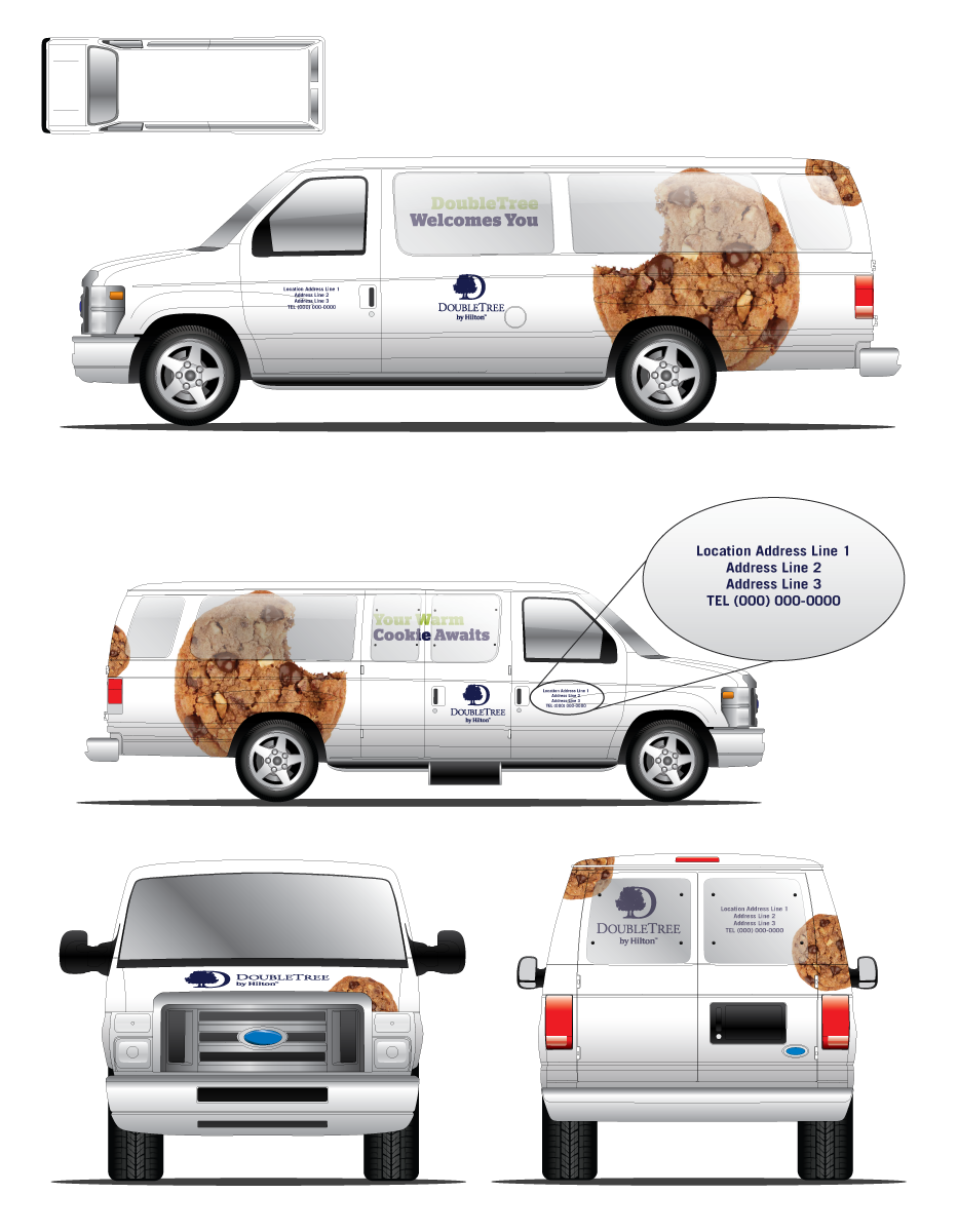 Ford E350 DoubleTree Wrap