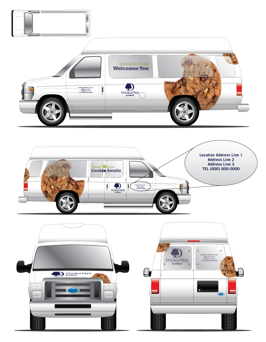 Ford E350 DoubleTree Wrap